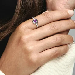 Bague Cercles de l’Éternité violet