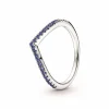 Bague Chevron Bleue Pandora Timeless