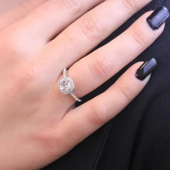 Bague Cushy Argentée