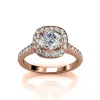 Bague Cushy Or Rose