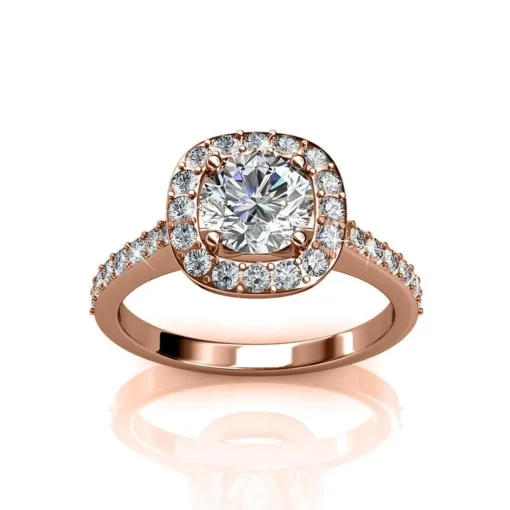 Bague Cushy Or Rose