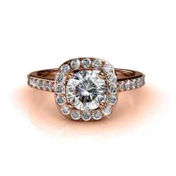 Bague Cushy Or Rose