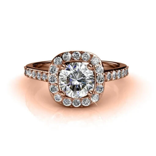 Bague Cushy Or Rose