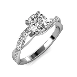 Bague Eleanor Argentée