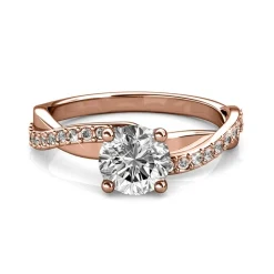 Bague Eleanor Or Rose