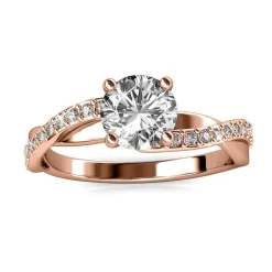 Bague Eleanor Or Rose