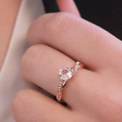 Bague Eleanor Or Rose