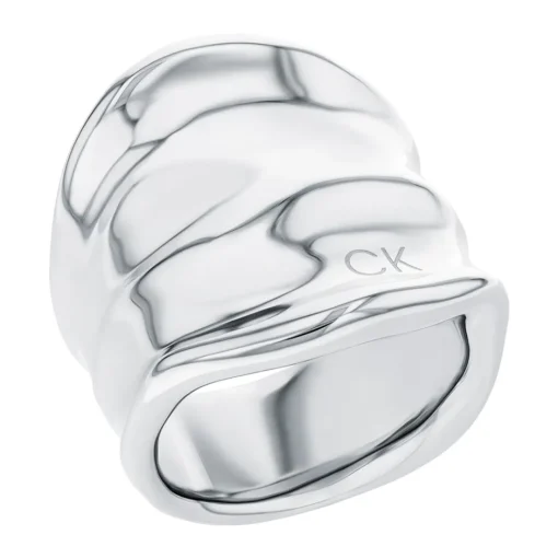 Bague femme Calvin Klein Elemental - 35000645 Acier Argent
