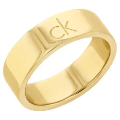 Bague femme Calvin Klein Bijoux Ck Trio - 35000795 Acier Doré