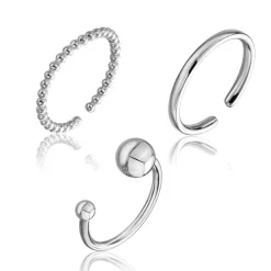 Bague Femme Emily Westwood WS043S - Acier Argent