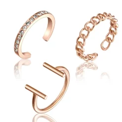 Bague Femme Emily Westwood WS044R - Acier Doré rose