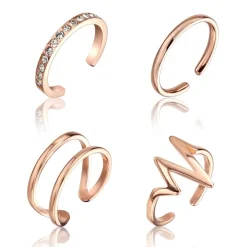 Bague Femme Emily Westwood WS049R - Acier Doré rose