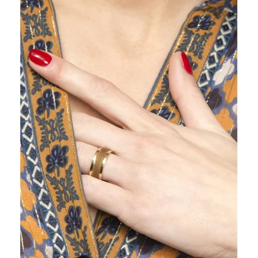 Bague femme Les Interchangeables - A48415 Bague Ruban 4mm