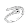 Bague Femme So Charm - BD2366-ARGENT-DIAMANT - Bague Femme Serpent