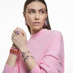Bague Femme Swarovski - 5607361 Cristaux Rose