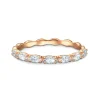 Bague Femme Swarovski - 5366571 Métal Doré rose