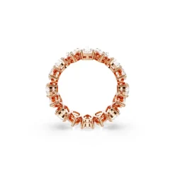 Bague Femme Swarovski Matrix - 569009 Plaqué Or Rose Argent