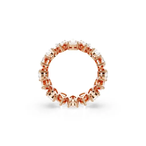 Bague Femme Swarovski Matrix - 569009 Plaqué Or Rose Argent