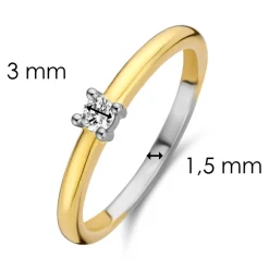 Bague Femme Ti Sento Bijoux 12211ZY-54 - Vintage magic