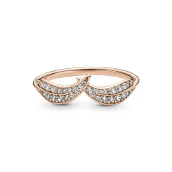 Bague Feuilles Scintillantes Pandora Moments