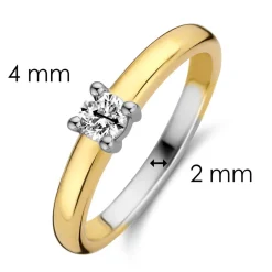 Bague fille Ti Sento Bijoux 12212ZY-54 - Vintage magic
