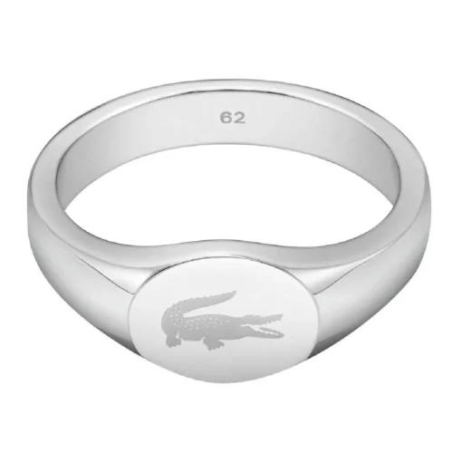 Bague Homme Lacoste Arthor - 2040301 Acier Argent