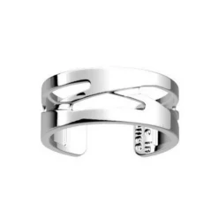 Bague Les Georgettes 70343131600052 - Tresse 8 mm Argentée Femme