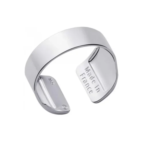 Bague Les Georgettes Les Essentielles 703261116000 - Bague Acier Largeur 12 mm Argent Femme