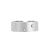 Bague Les Interchangeables A59137 - Brossée Strasse Palladium Femme