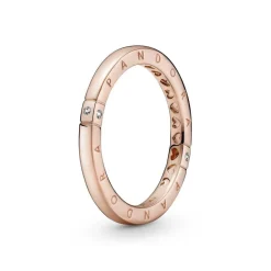 Bague Logo & Cœurs Pandora Signature