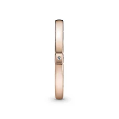 Bague Logo & Cœurs Pandora Signature