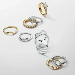 Bague Love en Lettres Cursives