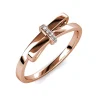 Bague Luminous Bow Or Rose