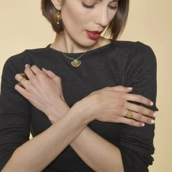Bague Mia Doré & Turquoise