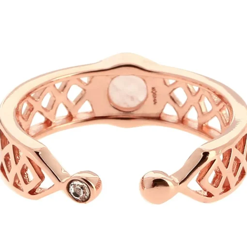 Bague Mia Doré Rose & Quartz Rose