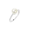 Bague Morellato Bijoux SANH07012 - Bague Argent Perle Femme