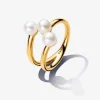 Bague Ouverte Perles de Culture