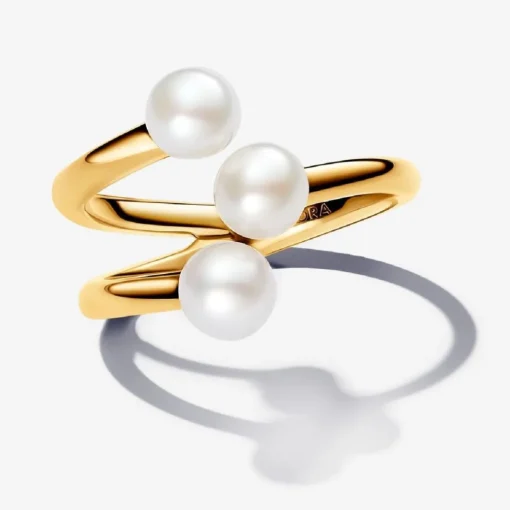 Bague Ouverte Perles de Culture