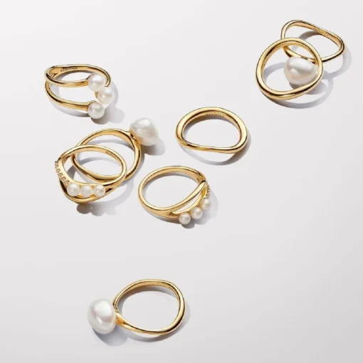Bague Ouverte Perles de Culture