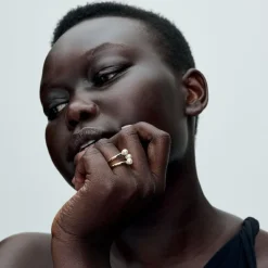 Bague Ouverte Perles de Culture