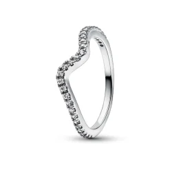 Bague Pandora - Vague Scintillante Argent