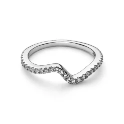 Bague Pandora - Vague Scintillante Argent