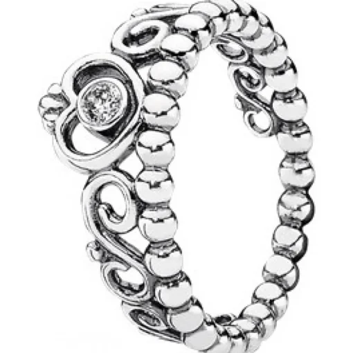Bague Pandora 190880Cz - Bague Diadème De Princesse Femme