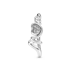 Bague Pandora Moments - Cœur Pavé Mom