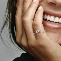 Bague Pandora Timeless Vœu Tiare