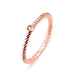 Bague Paul Hewitt PH-FR-STRO-R - Bague Rose Dorée Acier Femme
