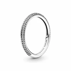 Bague Pavée Pandora ME - 199679C01 Argent