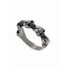 Bague Redskins Bijoux 285517 - Homme en Acier - Têtes de Mort