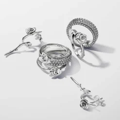Bague Rose Épanouie