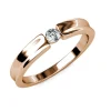 Bague Simplicity Or Rose